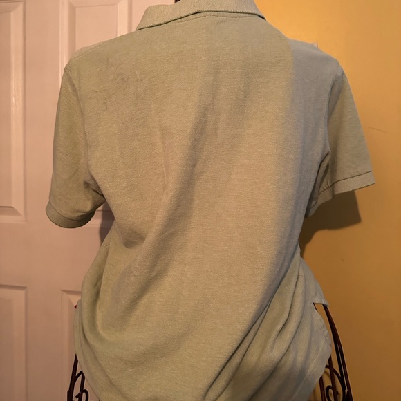 Izod men’s large green short sleeve polo - Picture 3 of 7